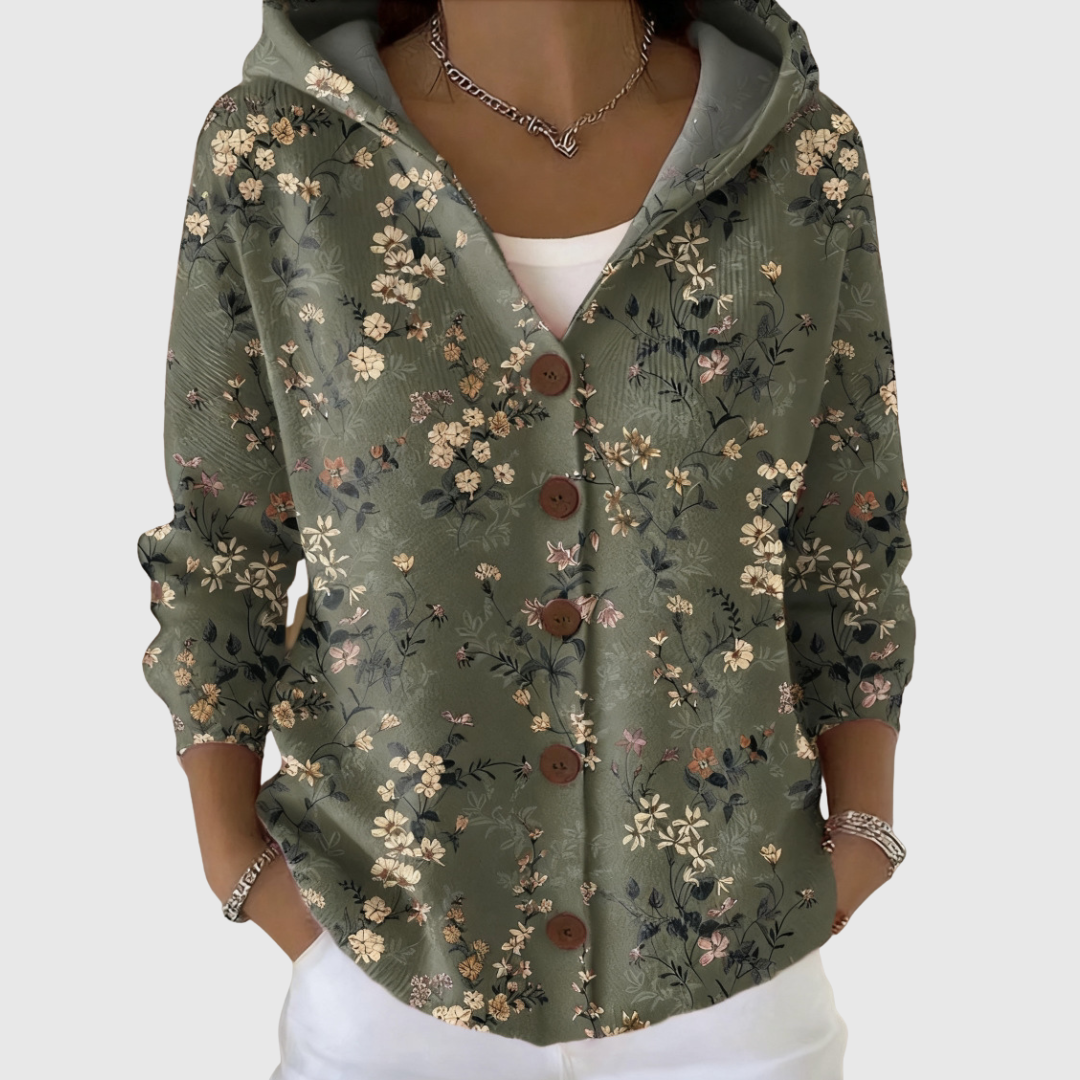 Marlene – Kuscheliger Kapuzencardigan – Bild 1