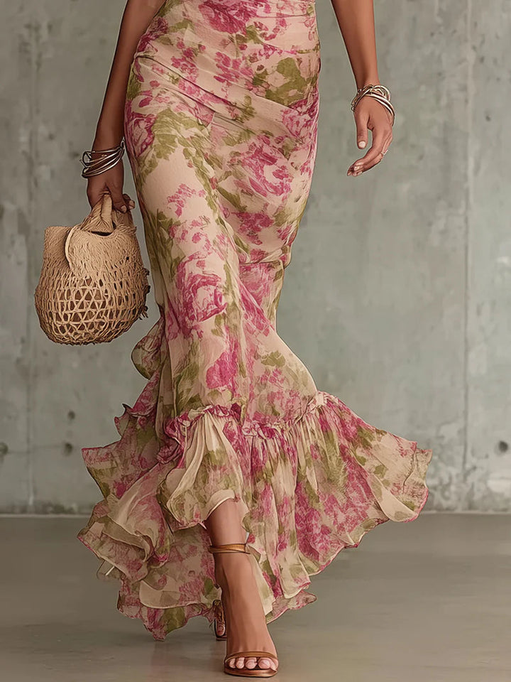 Leonie – Maxikleid mit Puffärmeln – Bild 3