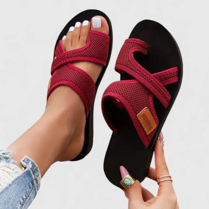 Celine – Weich gepolsterte Sandalen – Bild 4