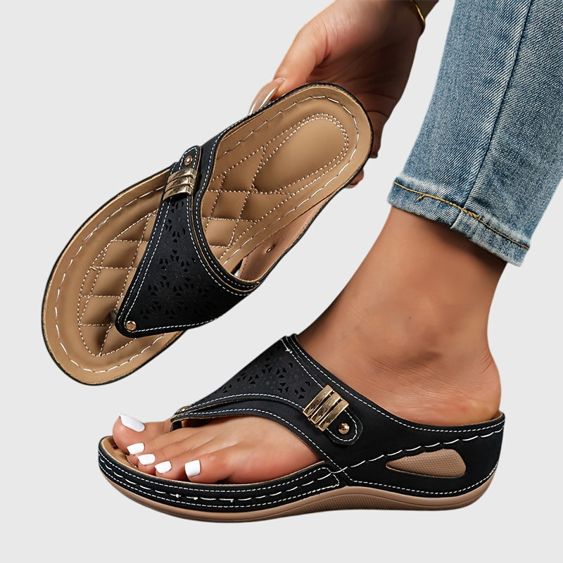 Rose – Bequeme Zehentrenner-Sandalen – Bild 10