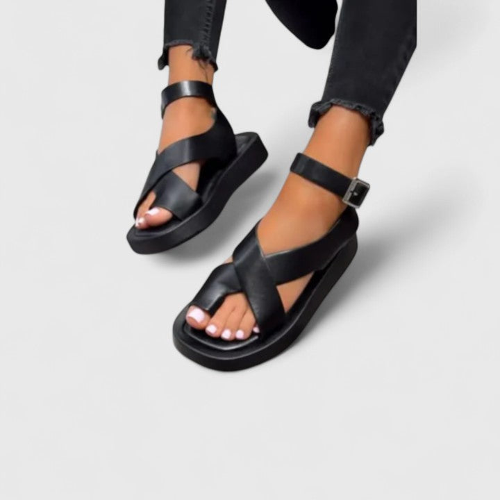 Amelie – Bequeme Plateau-Sandalen – Bild 2