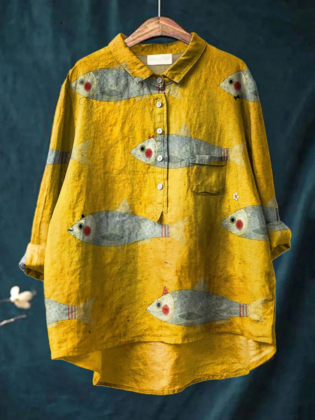 Annik – Nordisches Fischshirt – Bild 1