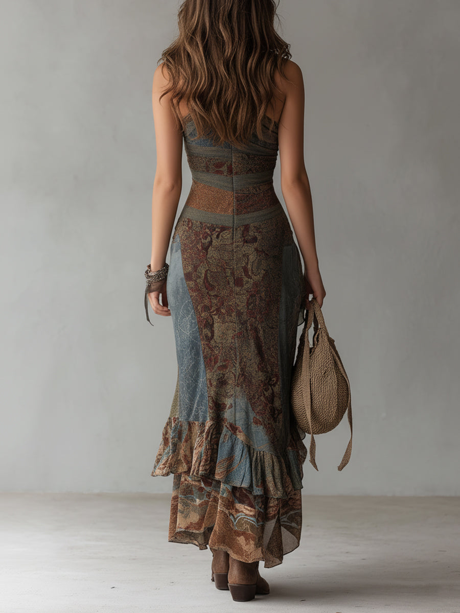 Lina – Maxikleid mit Blumenmuster – Bild 3