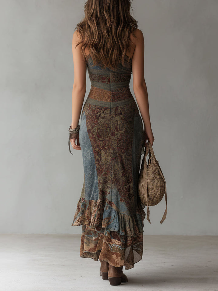 Lina – Maxikleid mit Blumenmuster – Bild 3