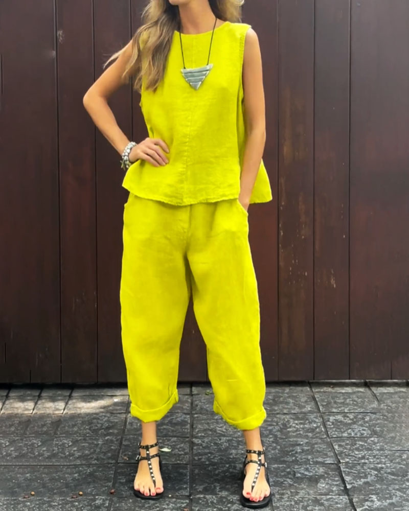 Elisa – Farbenfrohes Freizeit-Set – Bild 3