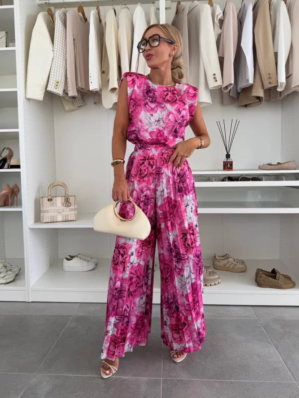 Amelie – Elegantes Plissee-Ensemble – Bild 3