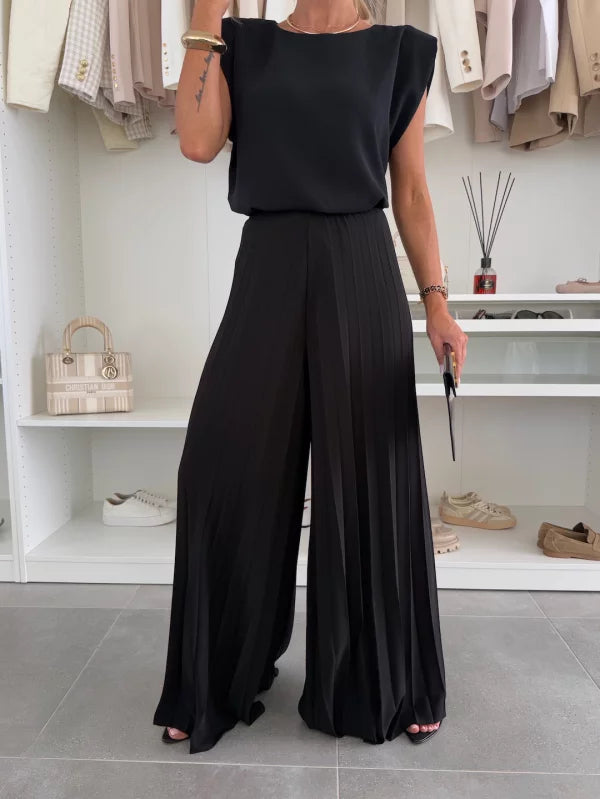 Amelie – Elegantes Plissee-Ensemble – Bild 5