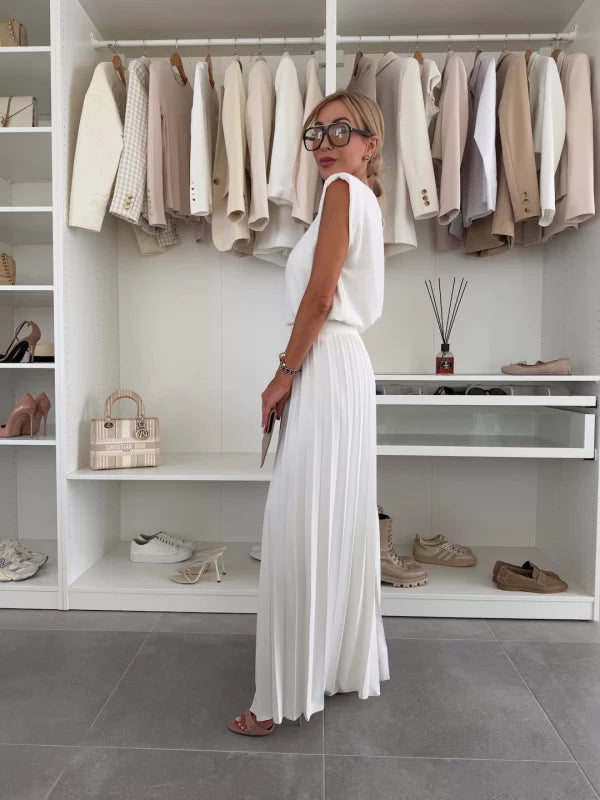 Amelie – Elegantes Plissee-Ensemble – Bild 6