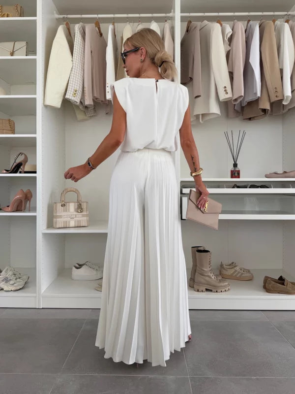 Amelie – Elegantes Plissee-Ensemble – Bild 7