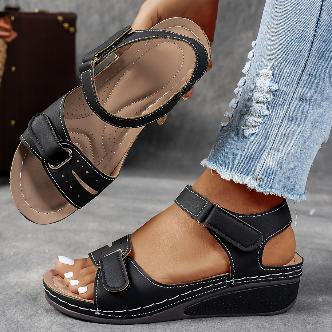 Madison – Modische Komfort-Sandalen mit Fußbett – Bild 3