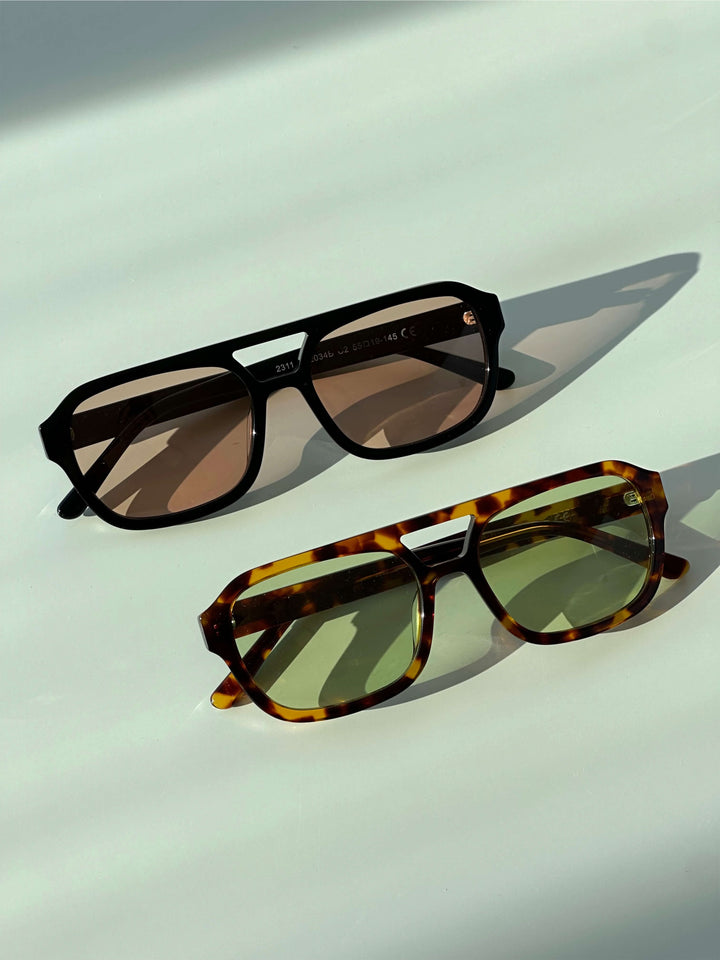 Madita – Elegante Sonnenbrille mit Farbakzent – Bild 5