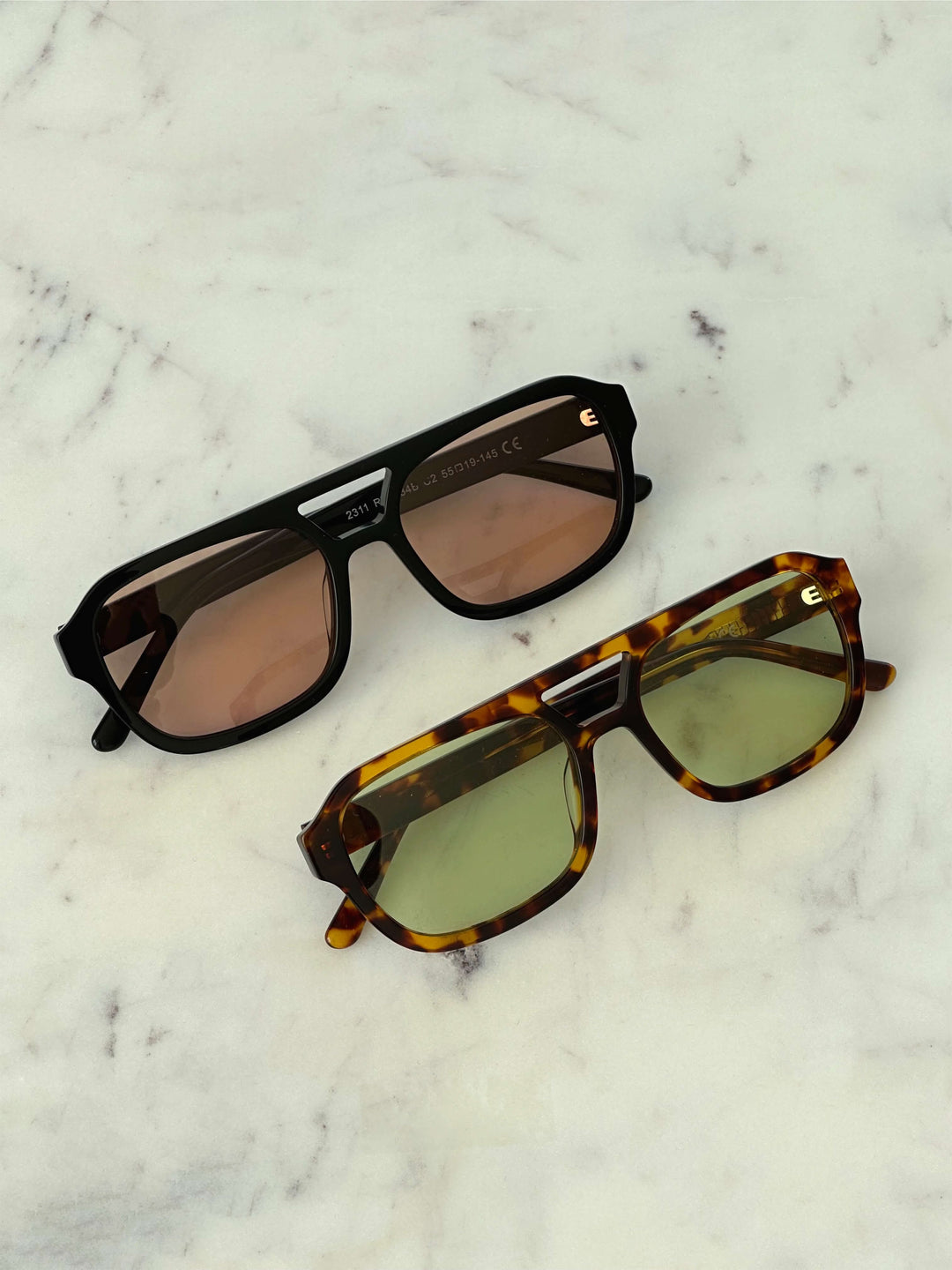 Madita – Elegante Sonnenbrille mit Farbakzent – Bild 8