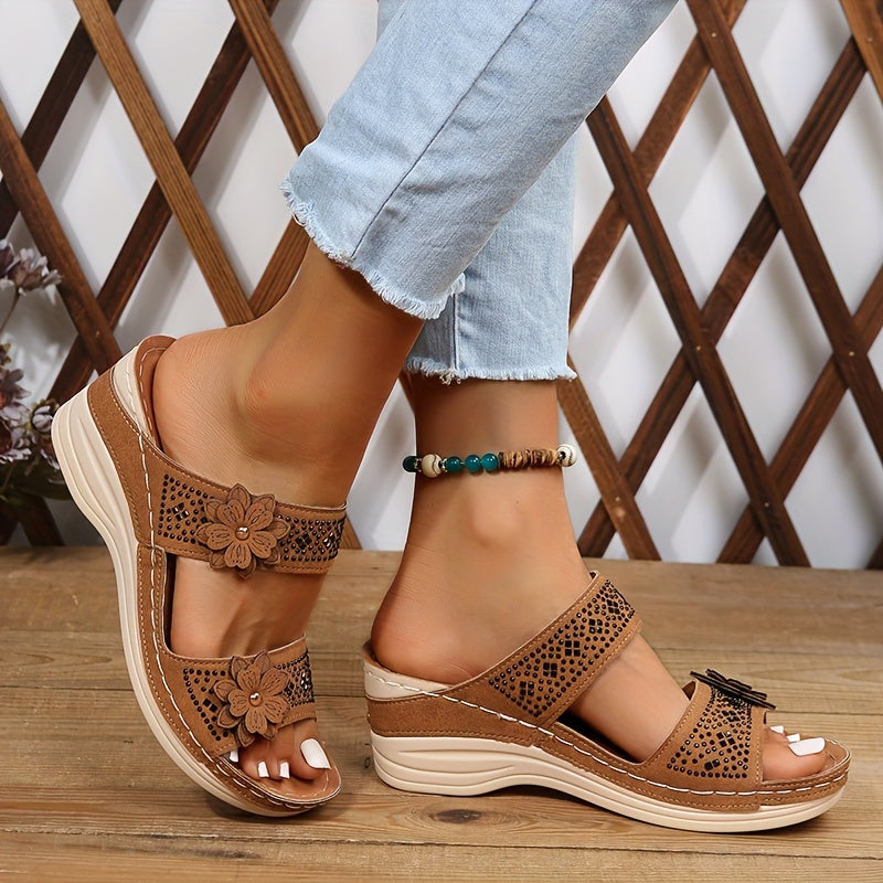 Charlotte – Bequeme Keilsandalen – Bild 1