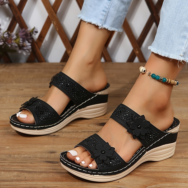Charlotte – Bequeme Keilsandalen – Bild 3