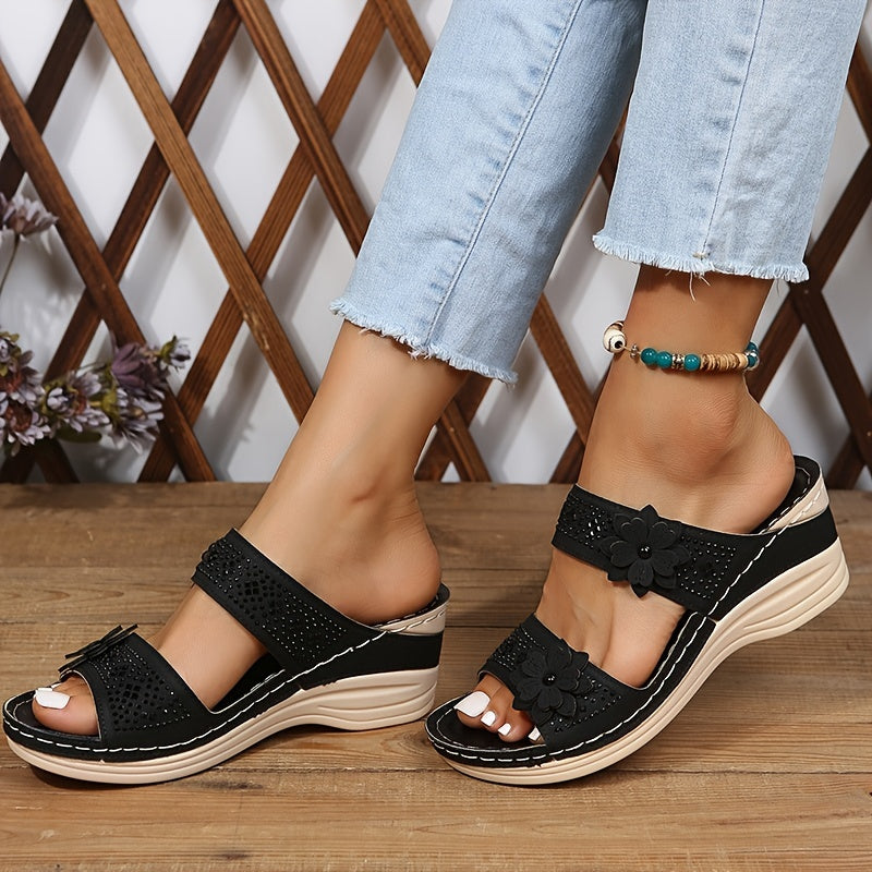 Charlotte – Bequeme Keilsandalen – Bild 4