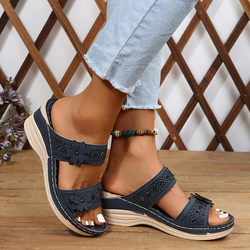 Charlotte – Bequeme Keilsandalen – Bild 7