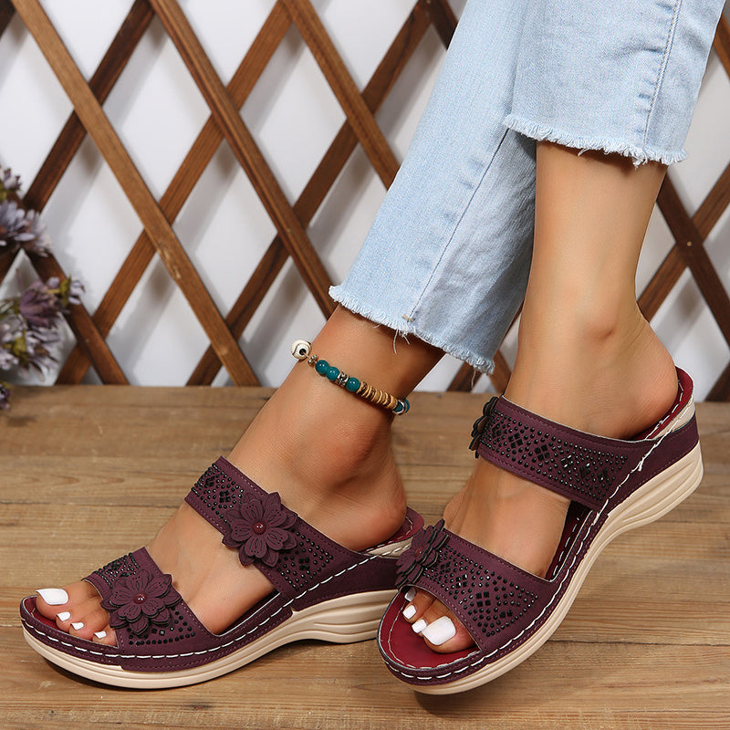 Charlotte – Bequeme Keilsandalen – Bild 9