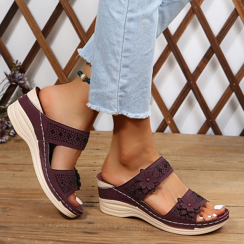 Charlotte – Bequeme Keilsandalen – Bild 10