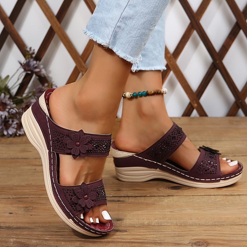 Charlotte – Bequeme Keilsandalen – Bild 11