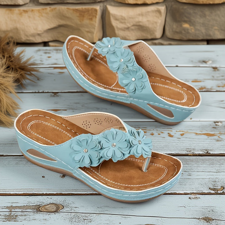 Johanna – Bequeme Blumen-Sandalen – Bild 7
