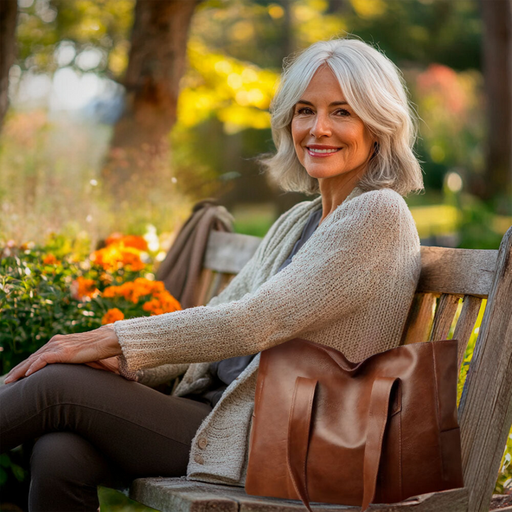 Malou – Klassisch-elegante Handtasche – Bild 6