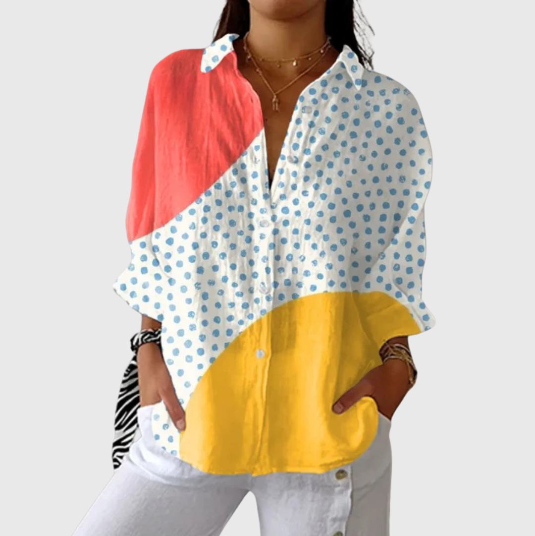 Mara – Bedruckte Sommerbluse – Bild 1