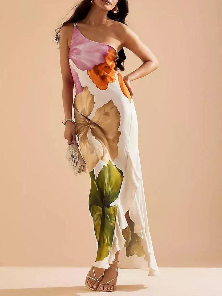 Merle – Schulterfreies Maxikleid – Bild 1
