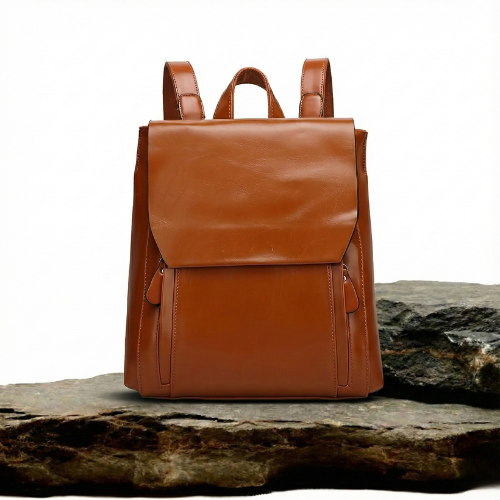 Nele – Gepolsterter Vintage-Rucksack – Bild 1