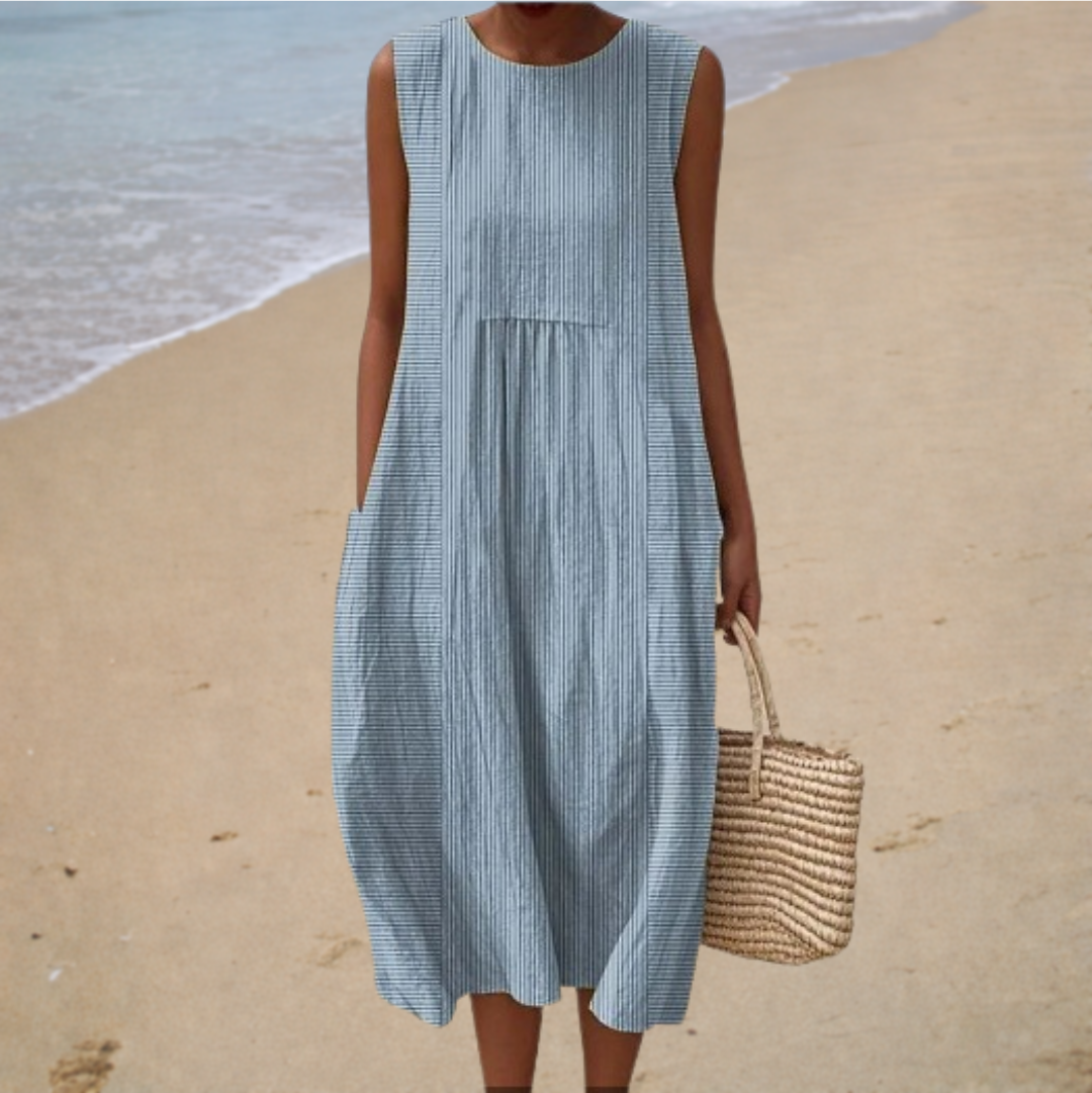 Gudrun – Bequemes Sommerkleid ohne Ärmel – Bild 1