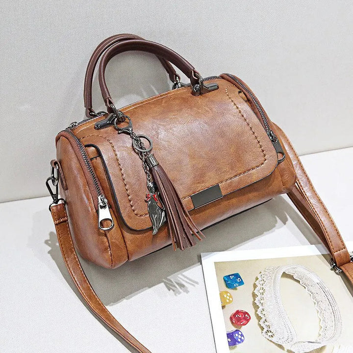 Ronja – Strukturierte Tasche in Lederoptik – Bild 5