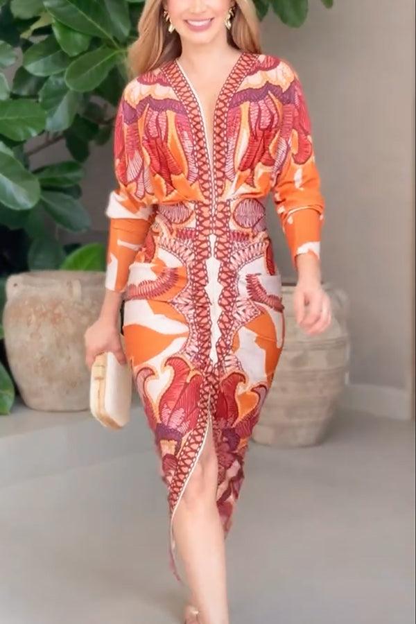 Monika – Midikleid mit Dolmanärmeln – Bild 2