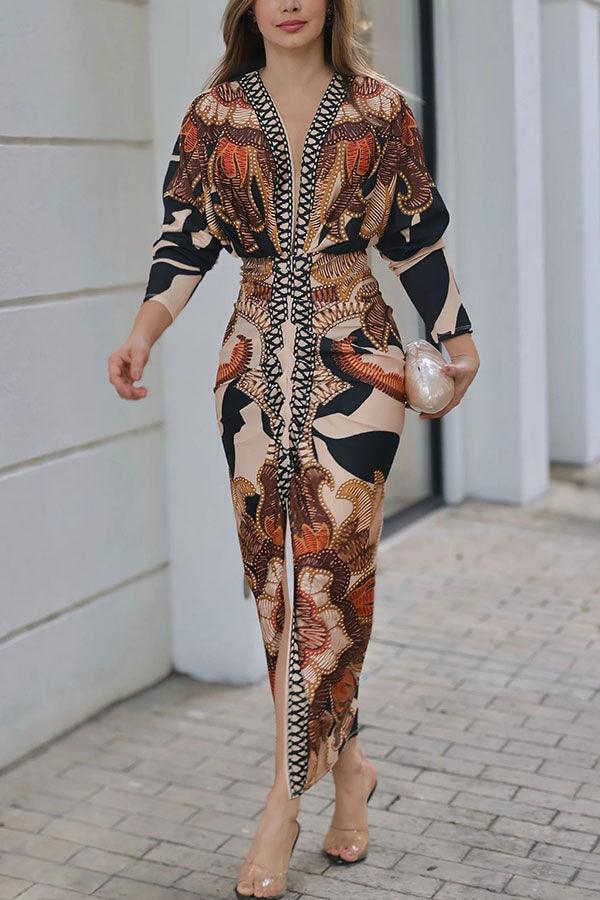 Monika – Midikleid mit Dolmanärmeln – Bild 8