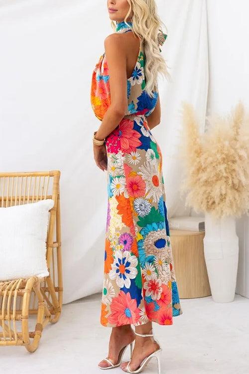 Nele – Luftiges Maxikleid mit Blumenprint – Bild 3