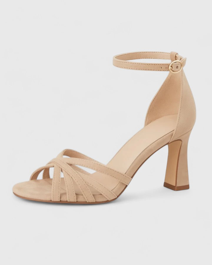 Orlissa – Komfortable Absatzschuhe in Beige – Bild 1