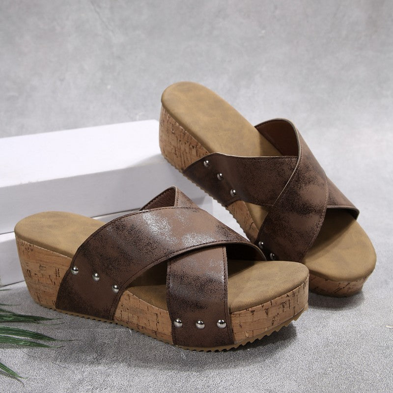 Ottilie – Boho-Keilsandalen mit weichem Fußbett – Bild 8