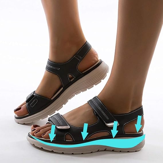 Randy – Komfortsandalen mit breiter Riemenführung – Bild 4