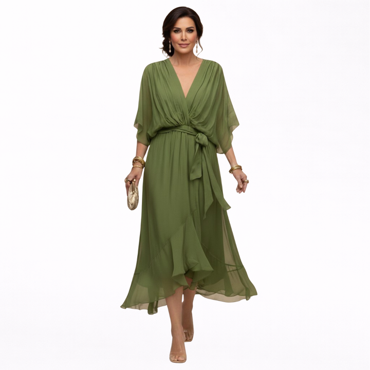 Regina – Fließendes Chiffonkleid – Bild 1