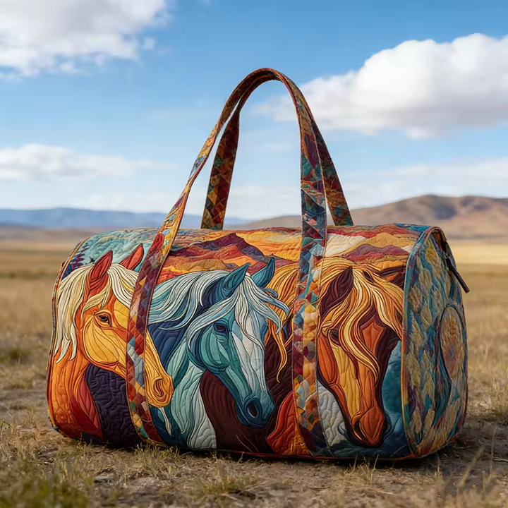 Rowena | Weiche handgefertigte Reisetasche – Bild 1