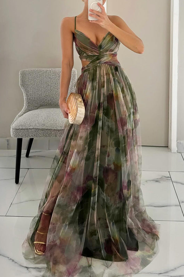 Ruth – Verspieltes Blumen-Maxikleid – Bild 5