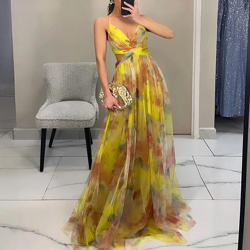 Ruth – Verspieltes Blumen-Maxikleid – Bild 8