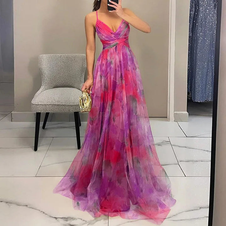 Ruth – Verspieltes Blumen-Maxikleid – Bild 9