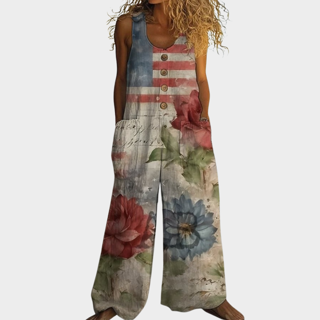Camilla – Weich fallende Latzhose – Bild 1