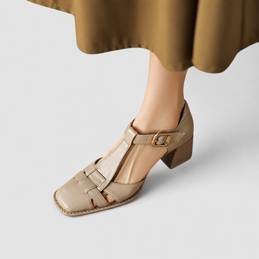 Scarlett – Fußfreundliche T-Steg-Sandalen – Bild 3