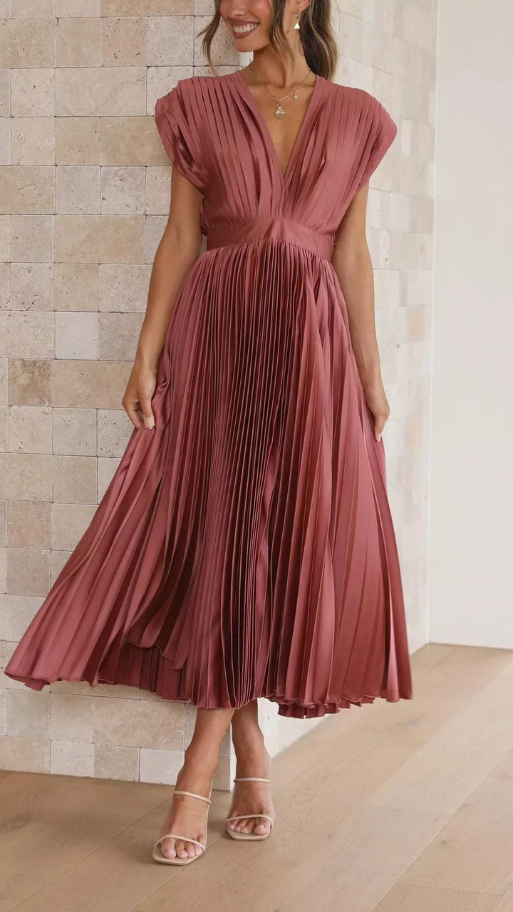 Sina – Elegantes Plisseekleid – Bild 2