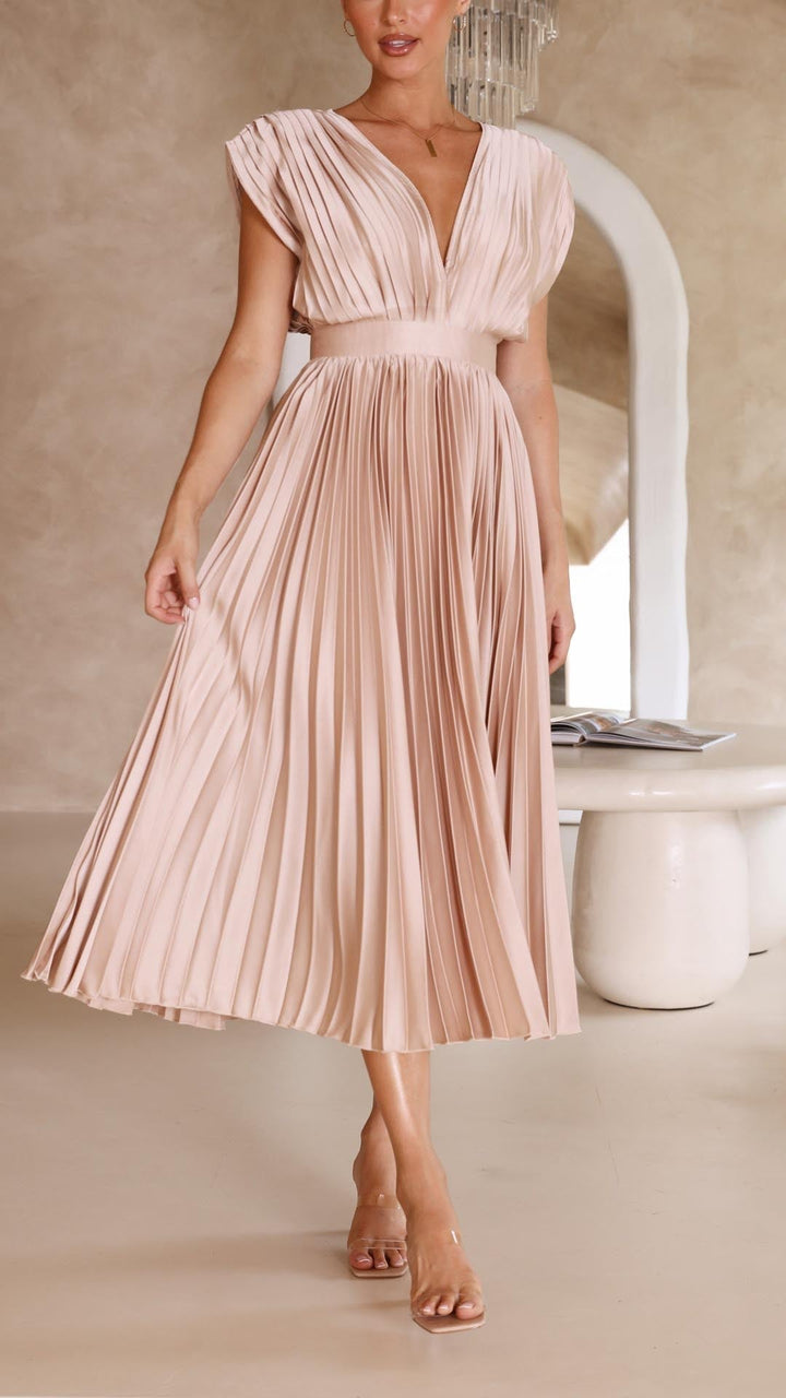 Sina – Elegantes Plisseekleid – Bild 8