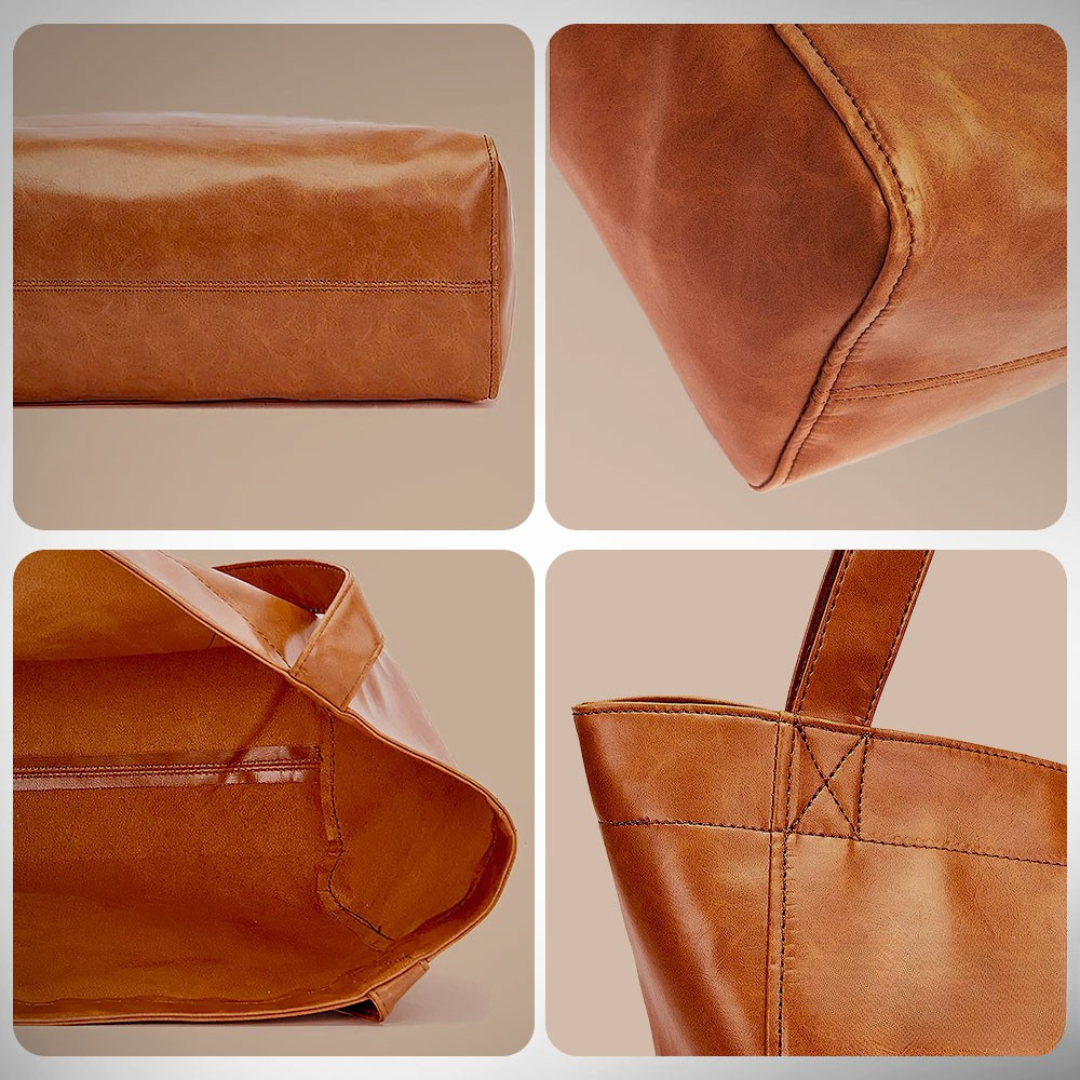 Livia – Schultertasche im Vintage-Stil – Bild 4
