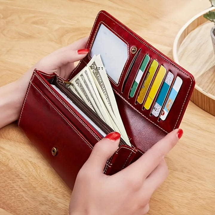 Karla – Modernes Bifold-Portemonnaie – Bild 9