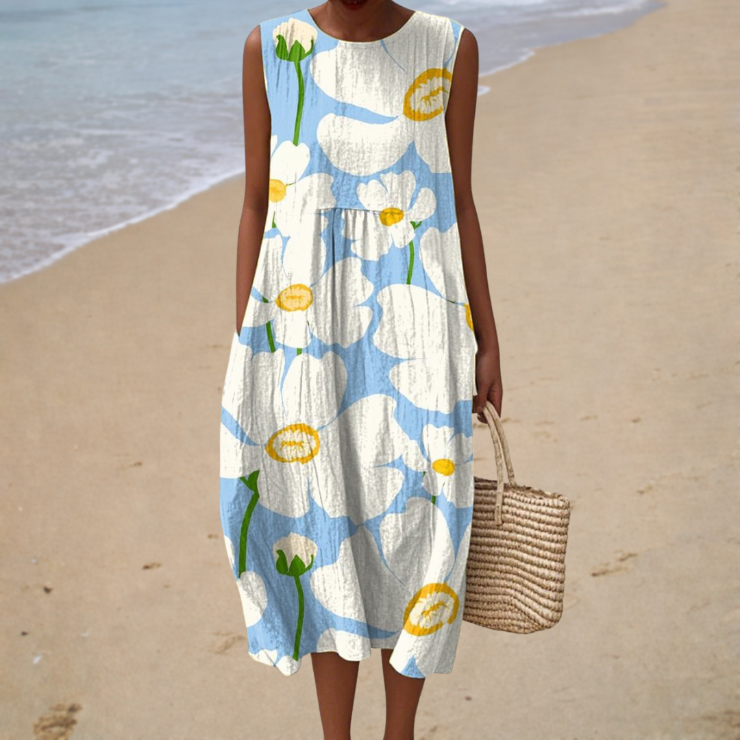 Colette – Ärmelloses Wohlfühlkleid – Bild 1