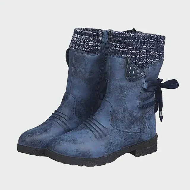 Hannah – Stiefeletten in Wildlederoptik – Bild 1