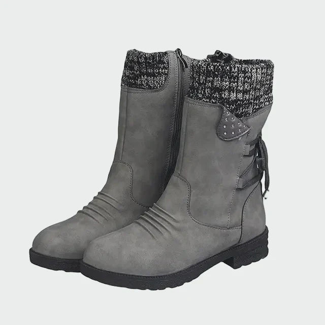 Hannah – Stiefeletten in Wildlederoptik – Bild 2